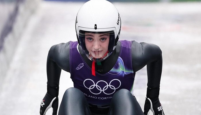 Саночница из Братска дебютировала на Олимпийских играх 2026
