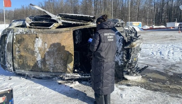 В Самаре возбуждено уголовное дело на водителя, въехавшего на подожжённой машине в АЗС