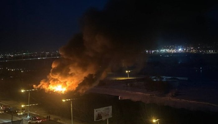 В парк-отеле «Байкал-Аляска» произошел пожар в одном из корпусов