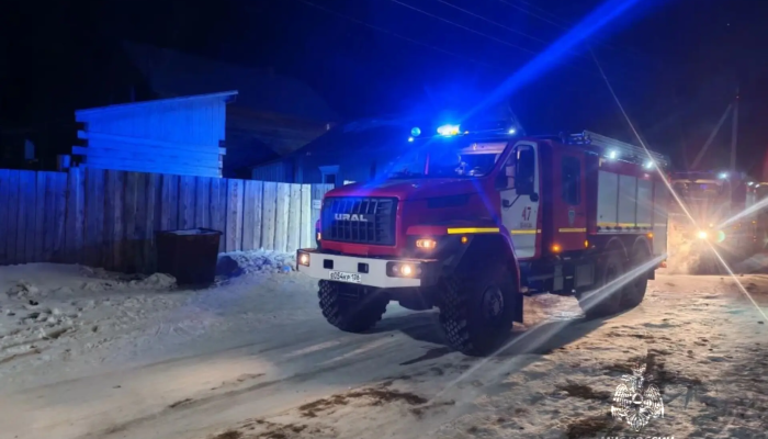 В Ольхонском районе дом сгорел из-за короткого замыкания