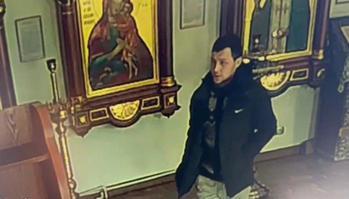 В Иркутске правоохранители разыскивают мужчину, который обокрал храм