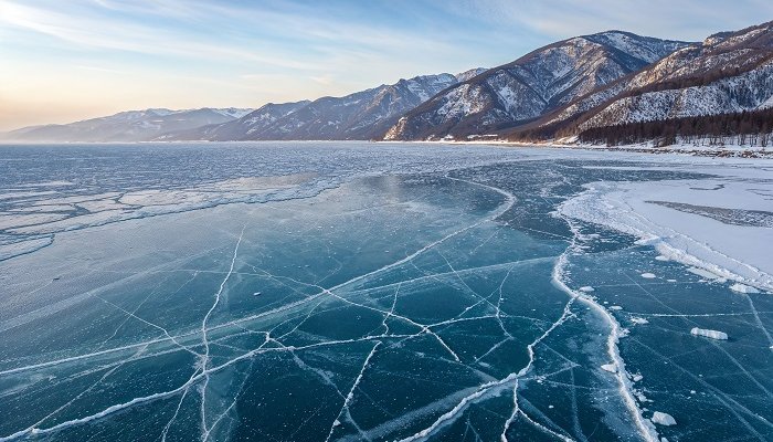 Ледовую переправу на Ольхон закроют 24 марта из‑за трещин и нажимов