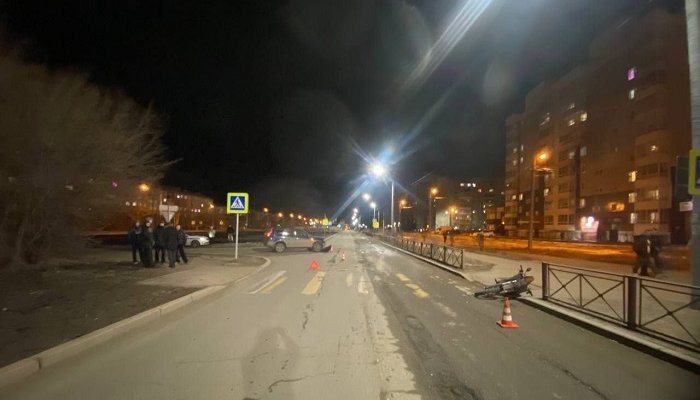 В Иркутске 17-летний мотоциклист влетел в иномарку на встречке