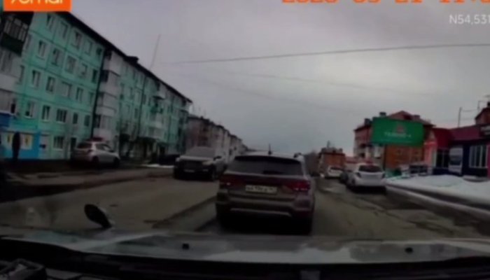 В Тулуне оштрафовали водителя за опасный обгон на пешеходном переходе (Видео)