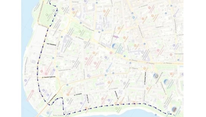 Центр Иркутска перекроют 12 апреля