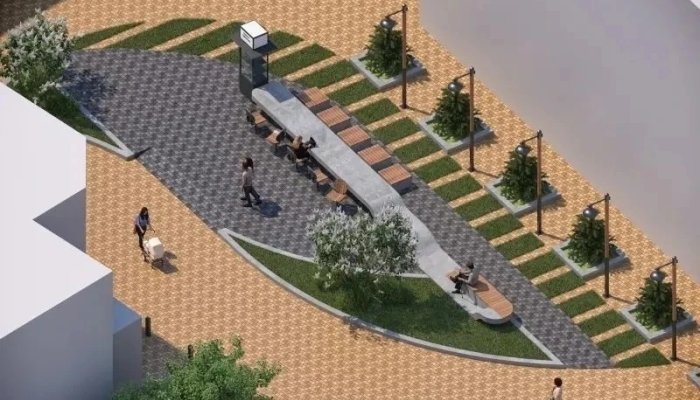 Новое общественное пространство создадут у центра Вампилова в Иркутске