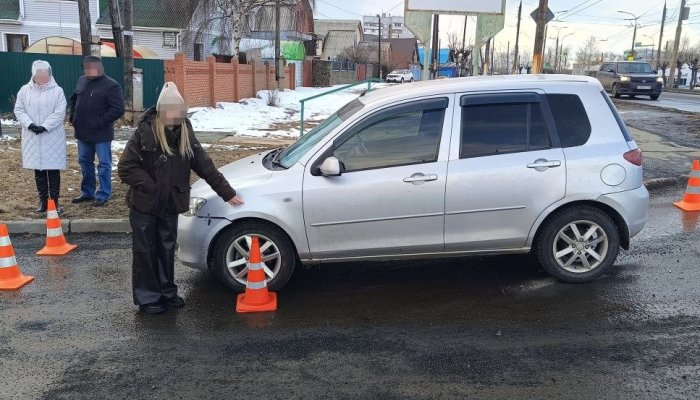 В Братске школьник попал под колеса иномарки