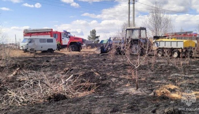 Пожар в поселке Тыреть Заларинского района: 61-летний мужчина стал причиной возгорания