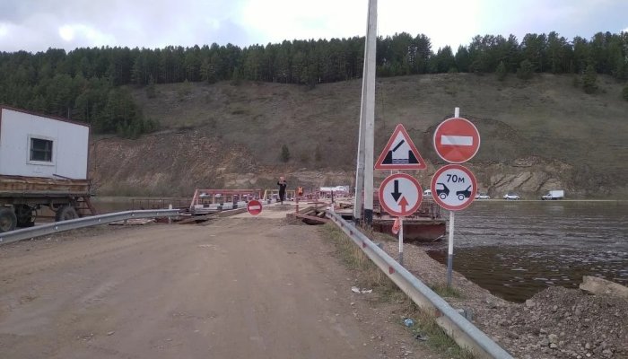 На участке дороги «п. Жигалово — с. Казачинское» закрыли движение