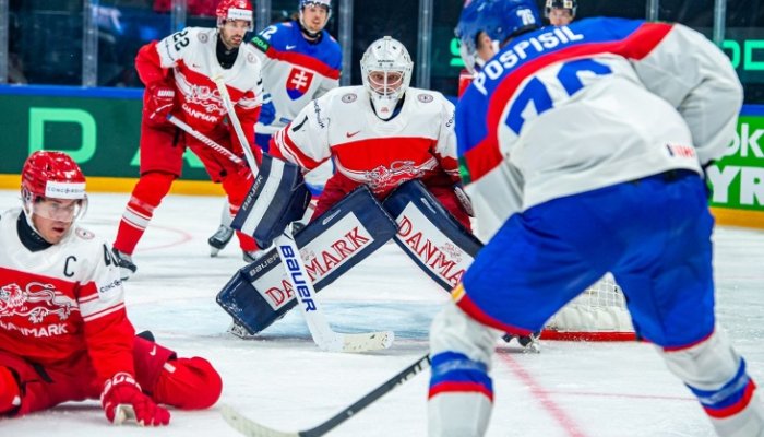 Словакия выиграла у Дании на ЧМ по хоккею