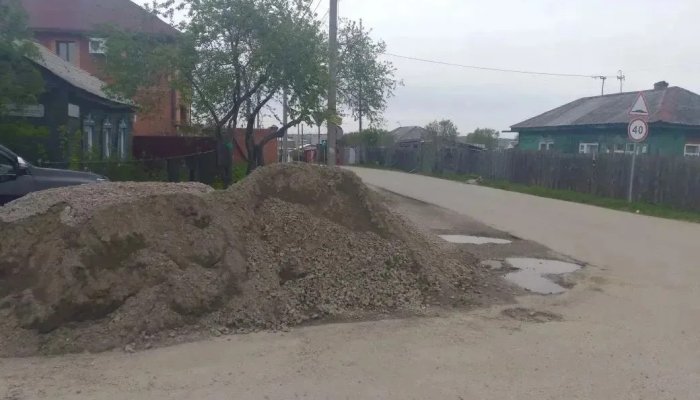 На Чернышевского в Иркутске продолжается ремонт дороги