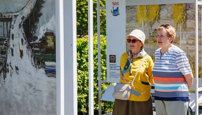 В Иркутске открыли планшетную выставку к 365-летию города