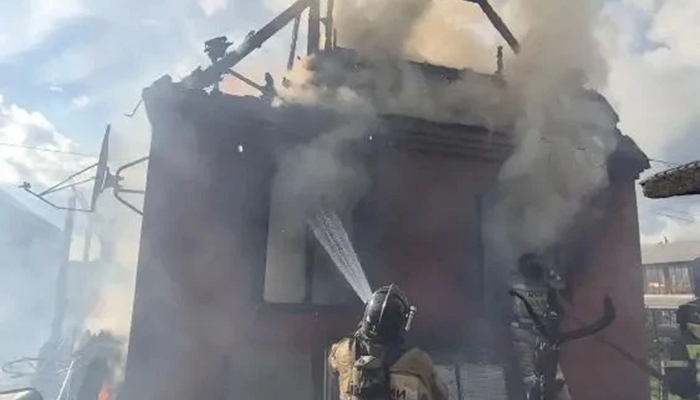 В Ангарске мужчина погиб на пожаре