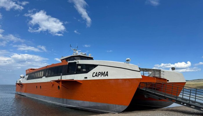 Скоростной катамаран «Сарма» запустят до Ольхона