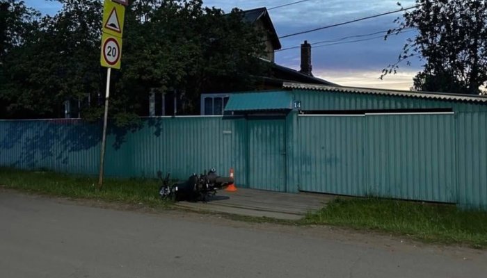 В Братском районе девочка на скутере сбила пенсионерку
