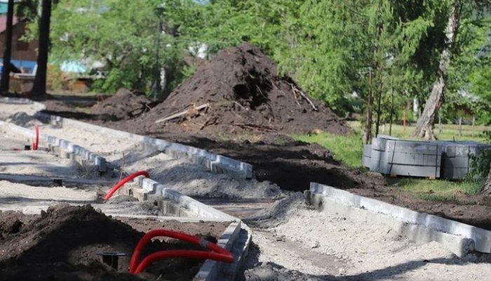 В Иркутске в Каштаковской роще начали строить «Сарафанов городок»