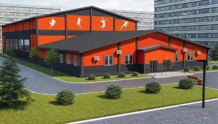 В Иркутске началось строительство модульного спортивного комплекса