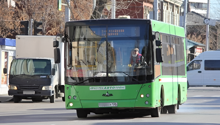 В Иркутске временно изменят маршруты шести автобусов из-за ремонта на Сибирских Партизан
