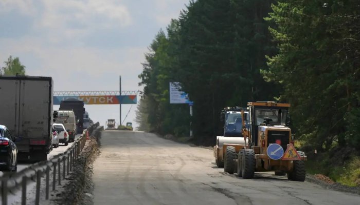 На выезде из Иркутска продолжаются работы по расширению Качугского тракта
