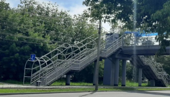 На Боткина в Иркутске отремонтируют надземный переход