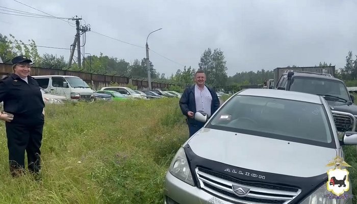 В Иркутской области нашли автомобиль, похищенный 15 лет назад (Видео)