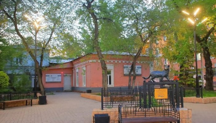 В Иркутске реконструируют сквер «Кошка»