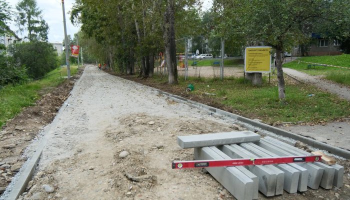 Аллею благоустроят в Юбилейном Иркутска