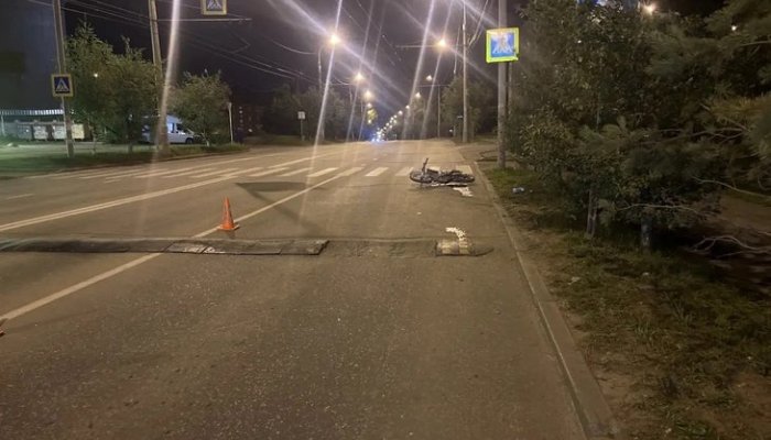 В  Иркутске погиб пассажир мотоцикла