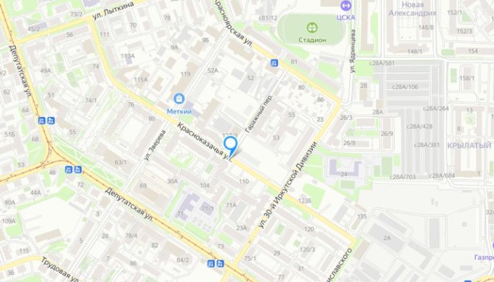 Движение транспорта ограничено на Красноказачьей в Иркутске