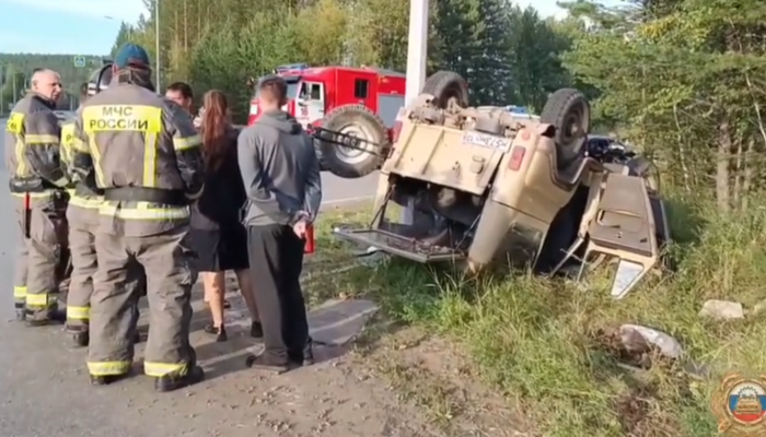 Женщина погибла в ДТП на подъезде к Саянску (Видео)