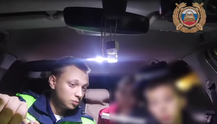 Пьяного школьника на мотоцикле задержали в Куйтунском районе (Видео)