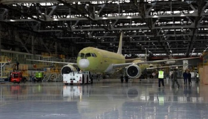 На Иркутском авиазаводе собрали второй серийный МС-21