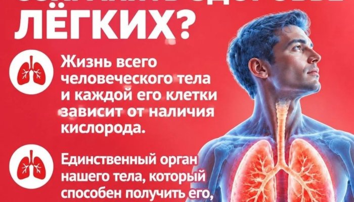 В Иркутске проходит акция по охране здоровья легких