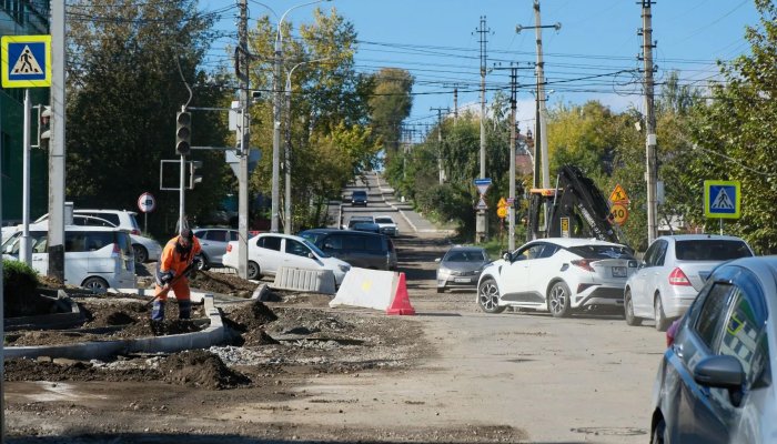 В Иркутске на улицах Ширямова, Чернышевского и Восточный промузел завершается ремонт