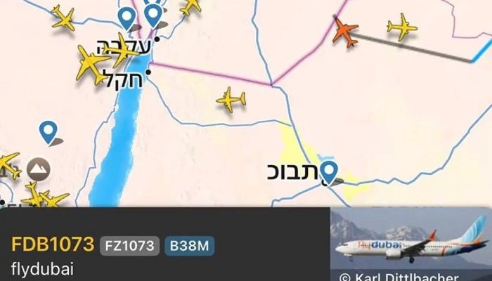Самолет Flydubai подал сигнал о возможном захвате по пути в Тель-Авив