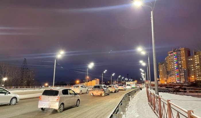 В Иркутске в 2023 году модернизировали более 20 километров сетей уличного освещения