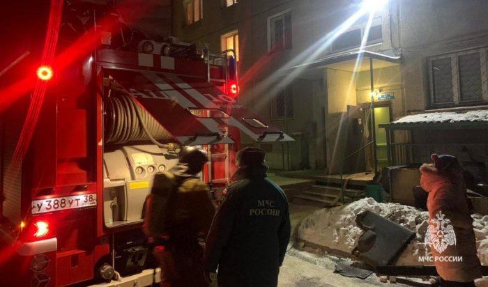 В Ангарске на пожаре погиб мужчина