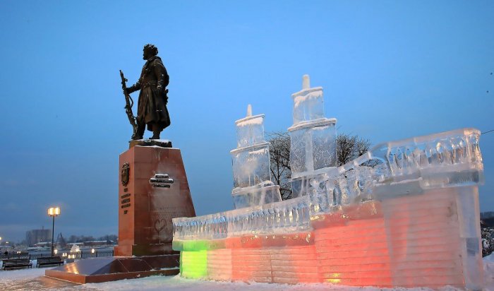 На этой неделе в Иркутске снесут ледяные фигуры