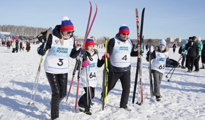 10 февраля в Иркутском районе прошла Всероссийская массовая гонка «Лыжня России»