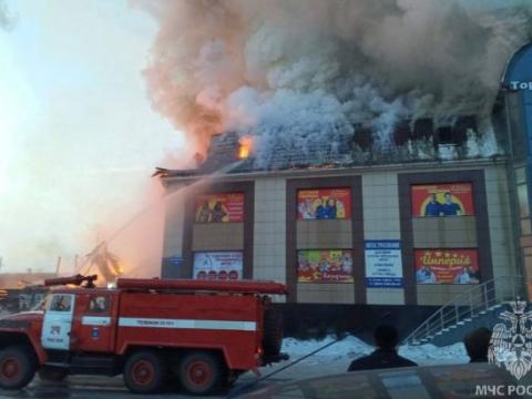 Стала известна предполагаемая причина пожара в Чунском районе