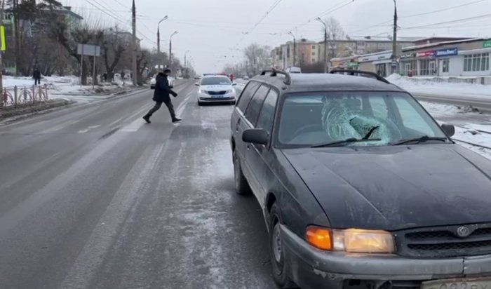 Школьницу сбили на пешеходном переходе в Ангарске