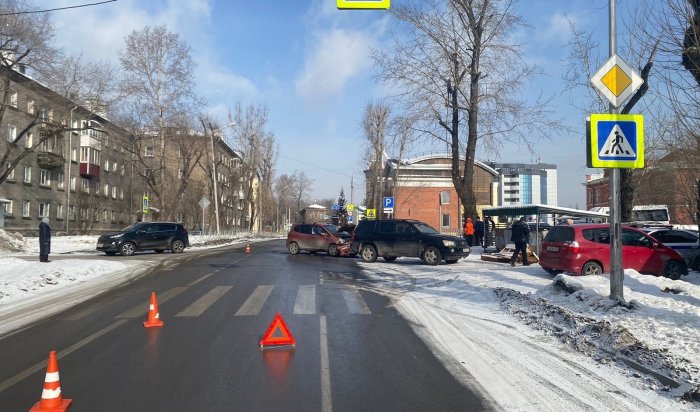 За прошедшую неделю в Иркутске и Иркутском районе произошло 14  ДТП