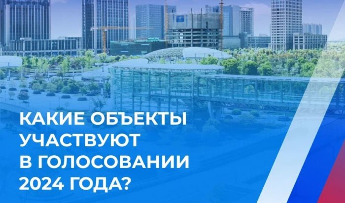 В Иркутске проходит голосование за объекты благоустройства на 2025 год