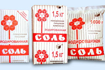 Единая Россия" намерена запретить продажу пищевой соли без йода