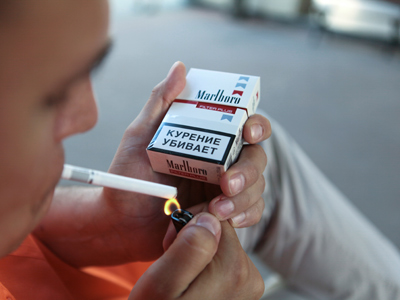 Цена пачки сигарет в России может подняться до 216 рублей