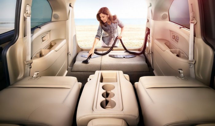 Honda Odyssey — впереди планеты всей: в минивэн встроен пылесо