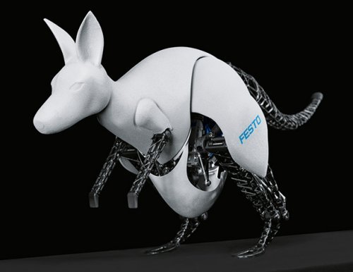 Новейший робот компании Festo - прыгающий бионический кенгуру BionicKangaroo