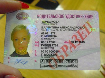 В России началась выдача новых водительских прав