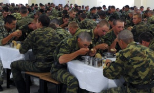 Минобороны РФ утвердило новый солдатский паек