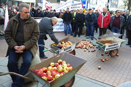 Россия вернула в Белоруссию 190 тонн польских и молдавских яблок